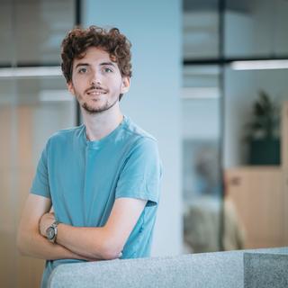 Foto van Thomas Daniels, onderzoeker bij DNS Belgium