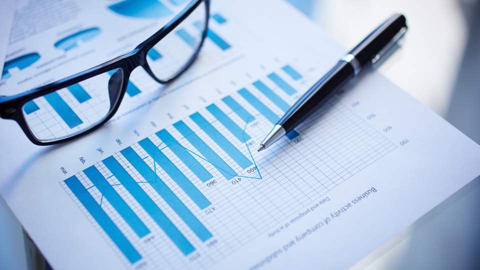 Stock image of a financial environment